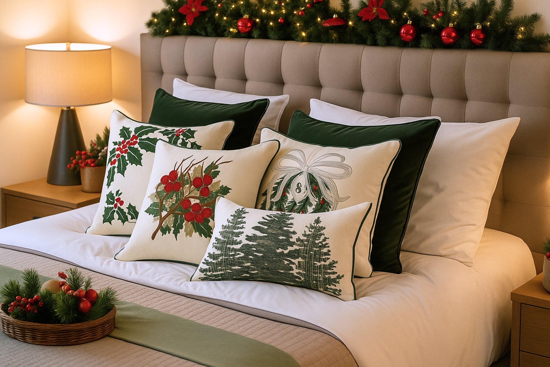 Why Embroidered Cushion Covers Are Trending This Christmas Season
