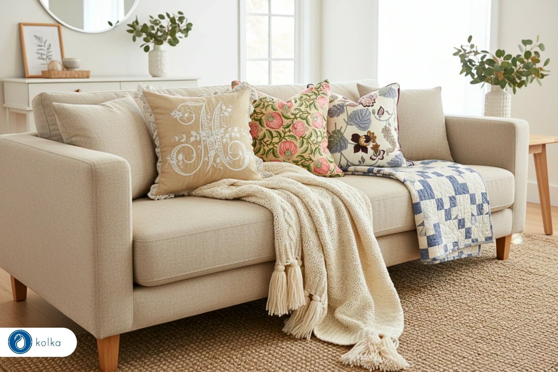 The Art of Layering: Cushions, Throws & Quilts for a Cozy Look