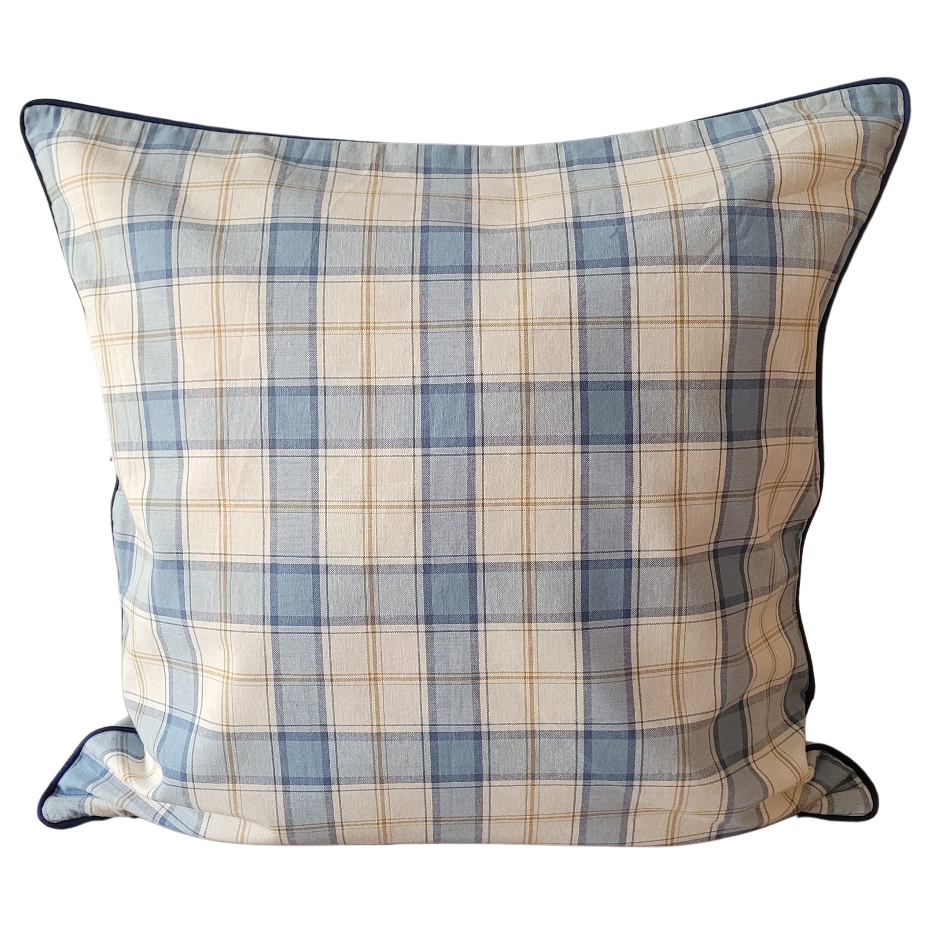 Coastal check - Cushion Cover