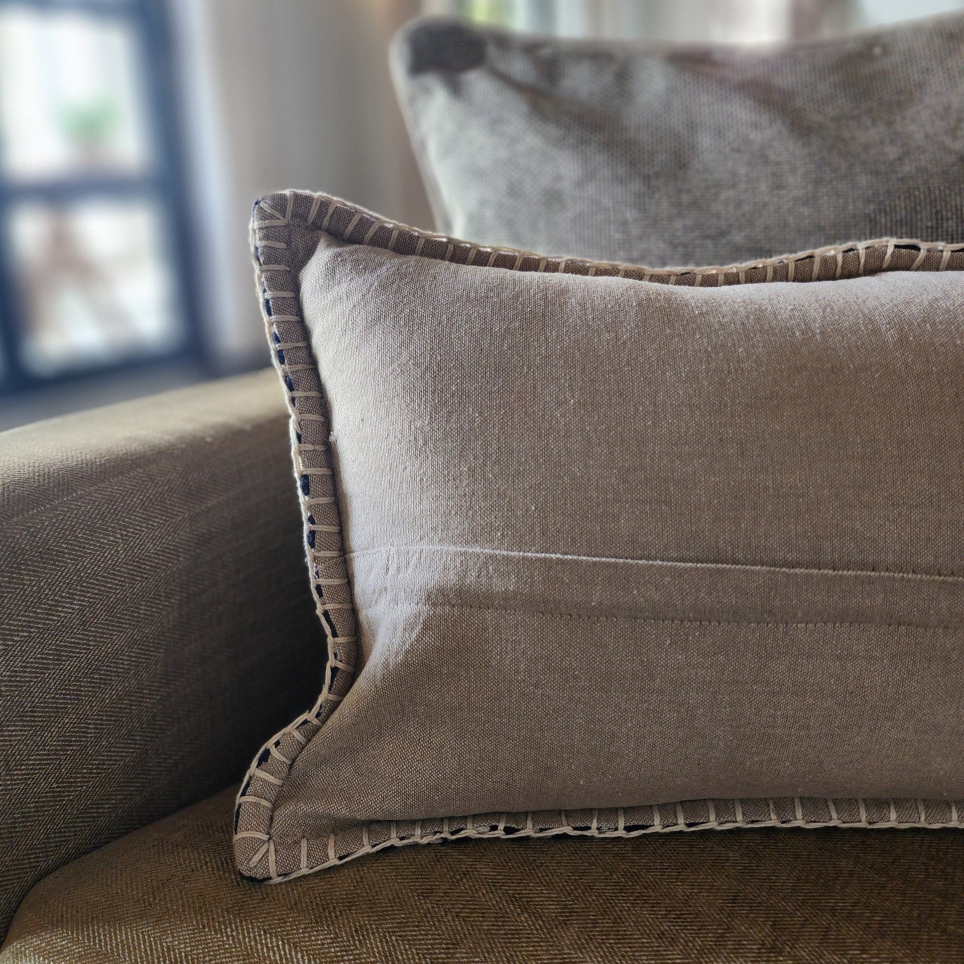 Lumbar Cushion - Navy Diamond Lumbar