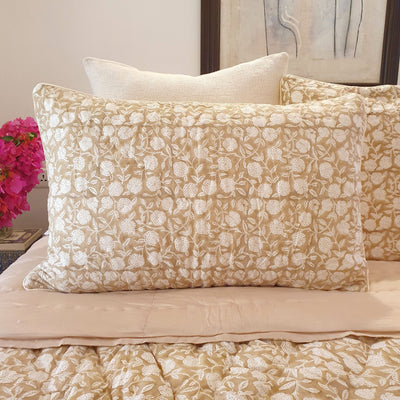 Chateau Quilted Pillowcase Set | Quilted Pillowcase 48x73 cm – 100% cotton