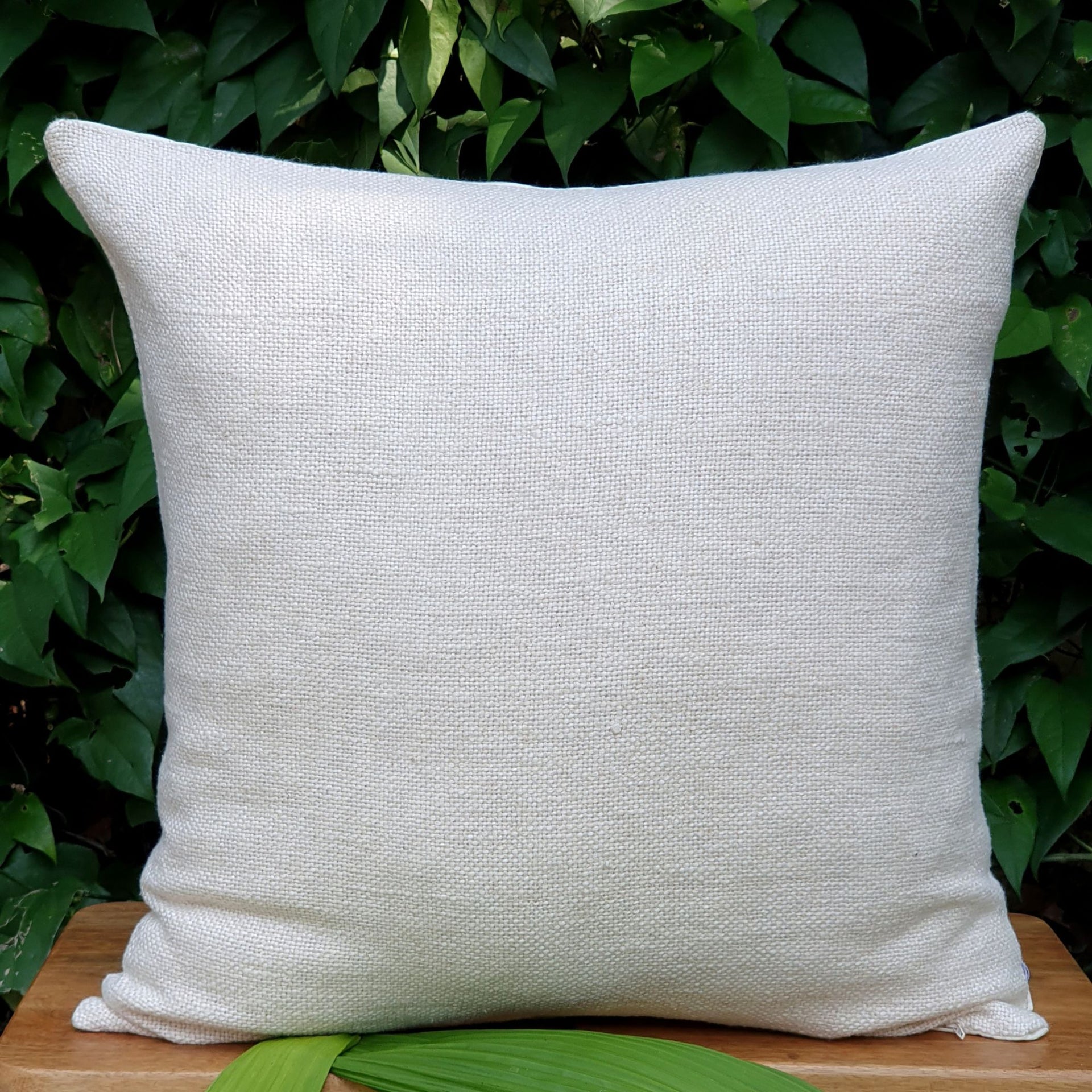 Cloud Weave Textured Cushion Cover | 60cm x 60cm Cotton Decorative Cushion