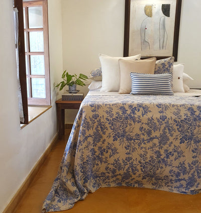 Cote d’Azure Kantha Bedspread | 220x270cm Bedspread