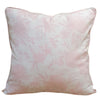 Floral Whisper Pink Cushion Cover 50x50 cm | Cotton-linen Blend