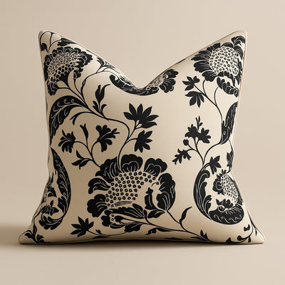 Navy Bloom Decorative Cushion cover | 50cm x 50cm