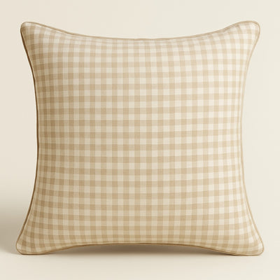 Sandstone Check - Cushion Cover