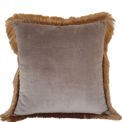 Silver Loom Velvet Cushion Cover | 50cm x 50cm