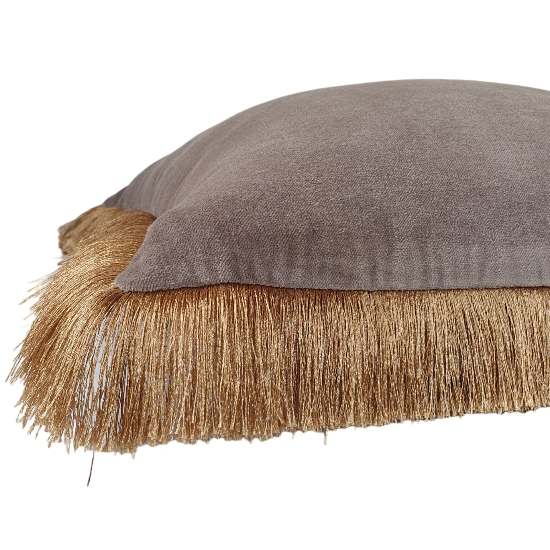 Silver Loom Velvet Cushion Cover | 50cm x 50cm