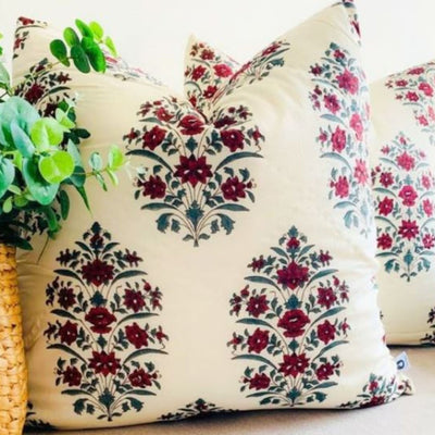 Gulbahar Euro Pillow Sham | 60cm x 60cm European Cushion Cover