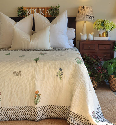 Botanical Garden Reversible Quilt | 220cm x 270cm