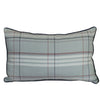 Lumbar Cushion Cover - Ash Green Check