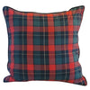 Red Polo Check - Cushion Cover