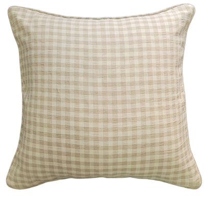 Sandstone Check - Cushion Cover