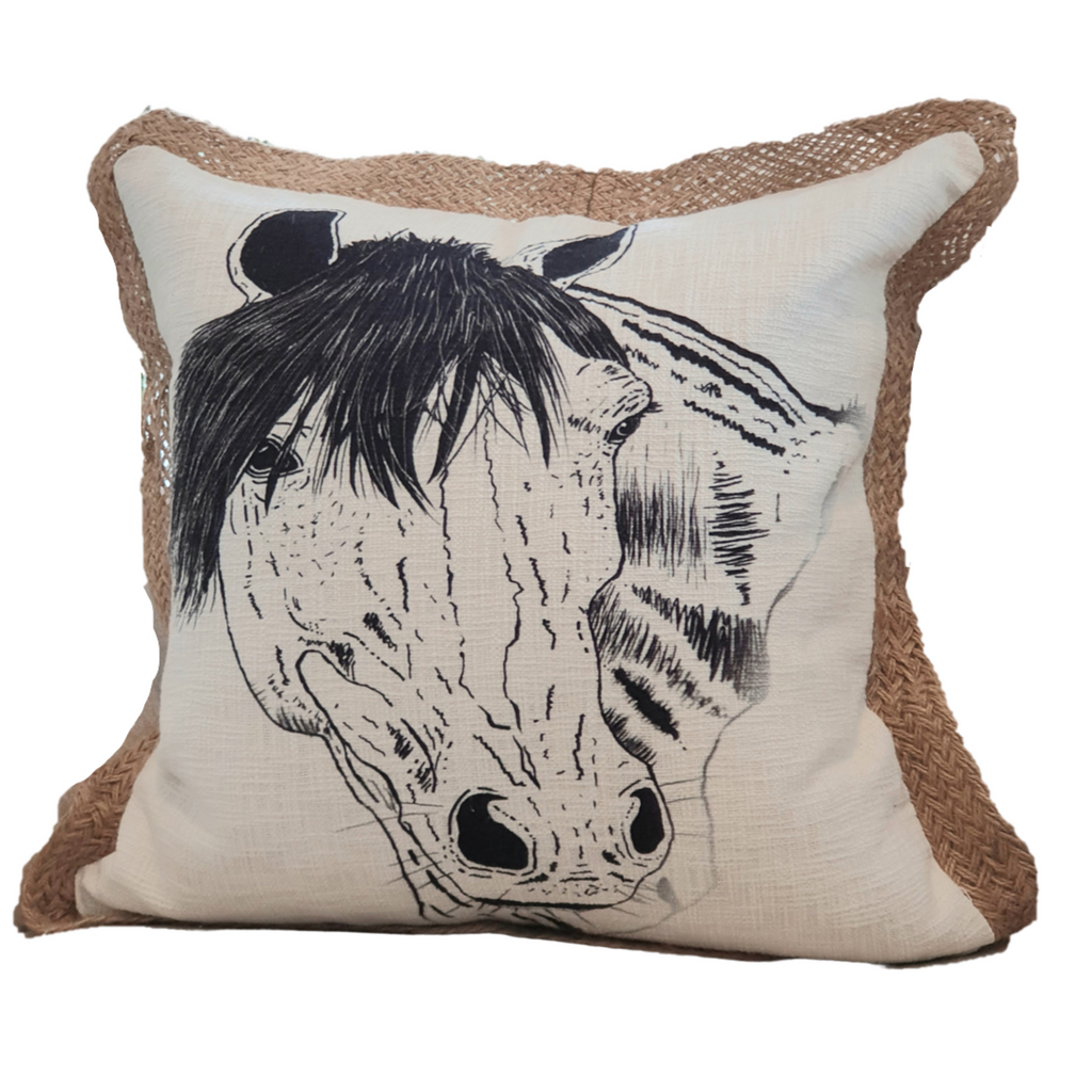 Horse Decorative Cushion Cover | 50cm x 50cm