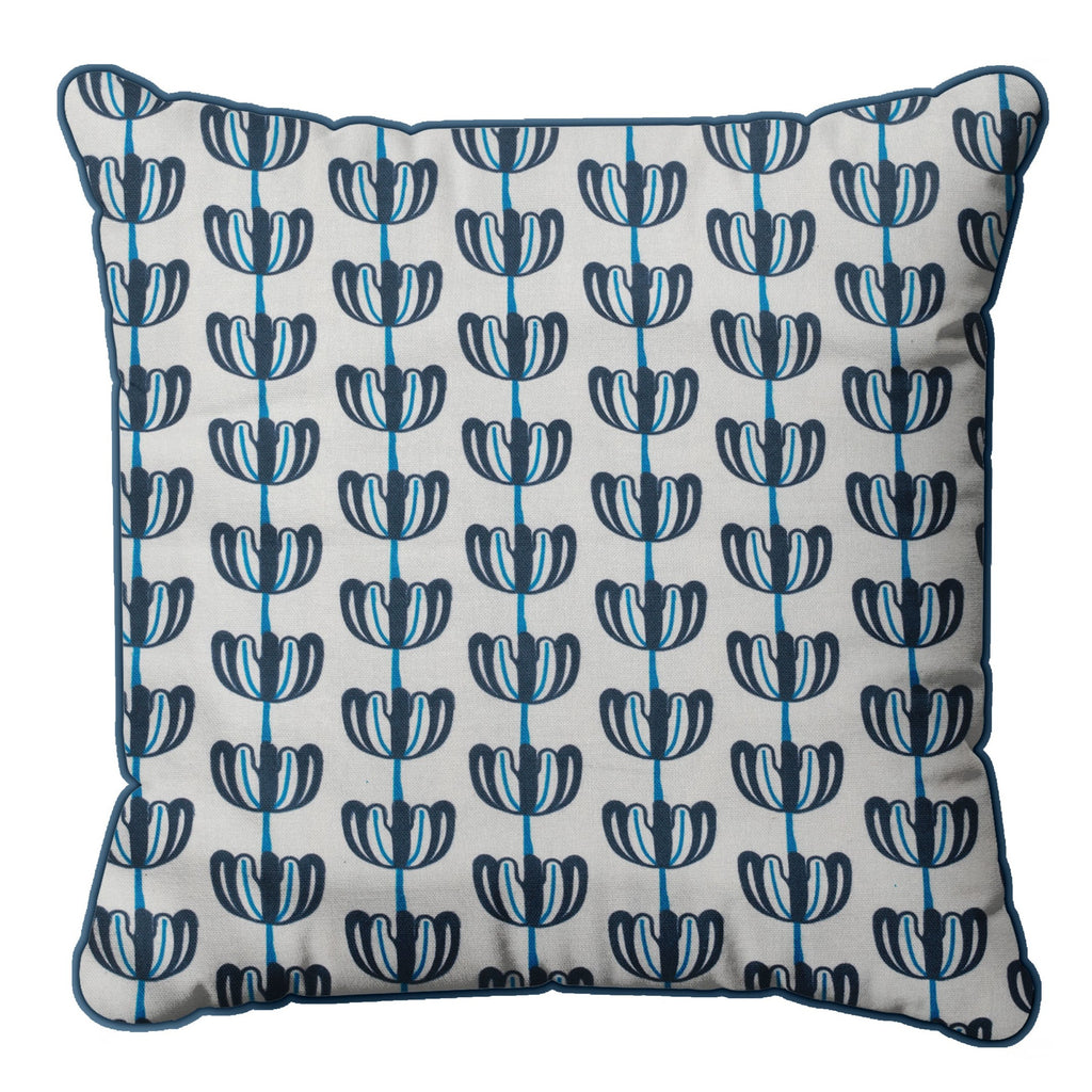 Blue Garland Decorative Cushion Cover | 50cm x 50cm