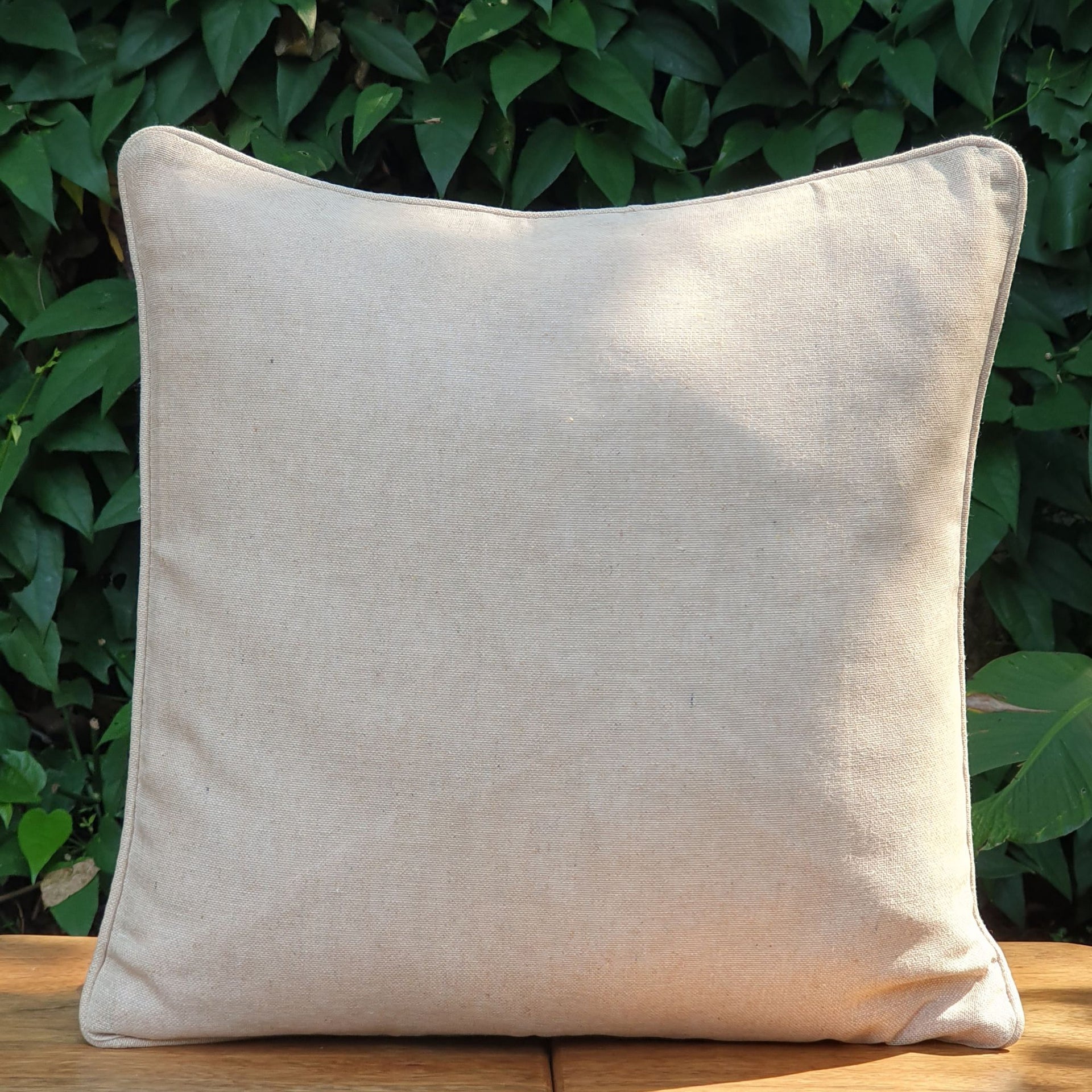 Earthly Jute Cushion Cover | 50cm x 50cm
