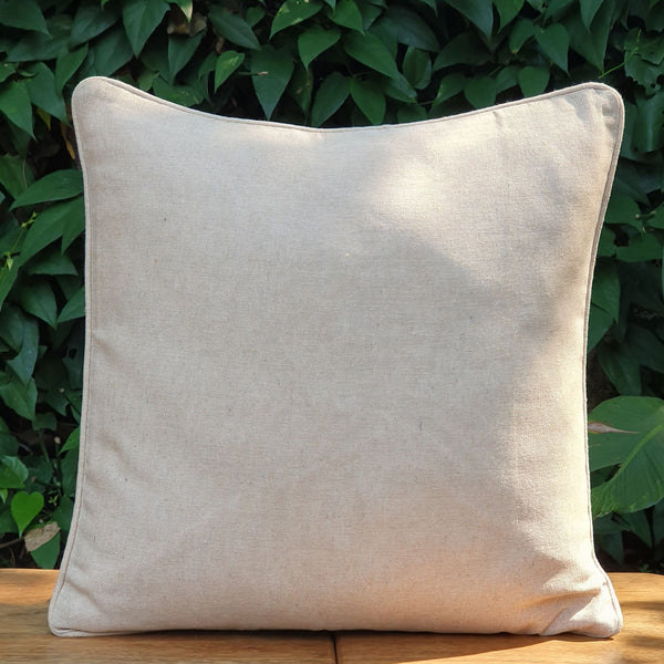 Earthly Jute Cushion Cover | 50cm x 50cm