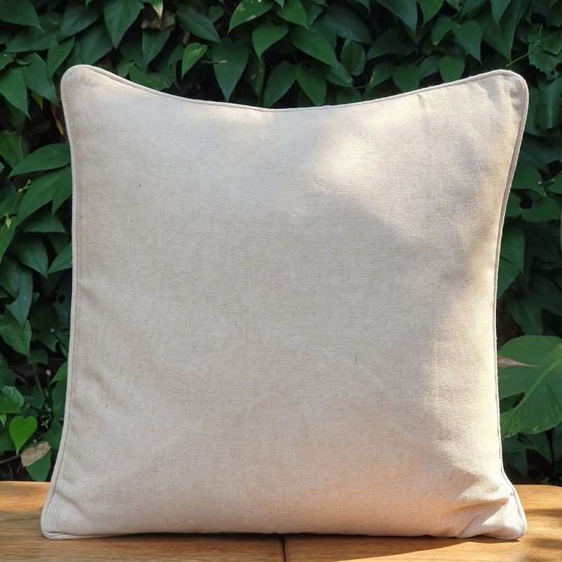 Earthly Jute Cushion Cover