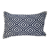 Lumbar Cushion - Navy Diamond Lumbar