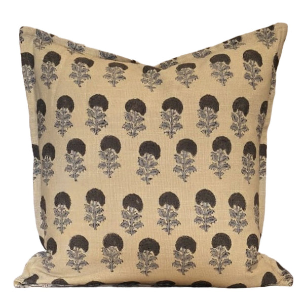 Blue Marigold Cushion Cover | 30cm x 50cm