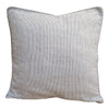 Charcoal Pinstripes Cushion Cover | 50cm x 50cm