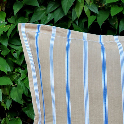 Colva Neutral Cushion Cover | 60cm x 60cm Cotton Decorative Cushion