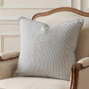Charcoal Pinstripes Cushion Cover | 50cm x 50cm