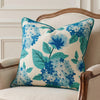 Hydrangeas Decorative Cushion Cover | 50cm x 50cm Cotton Fabric Cushion