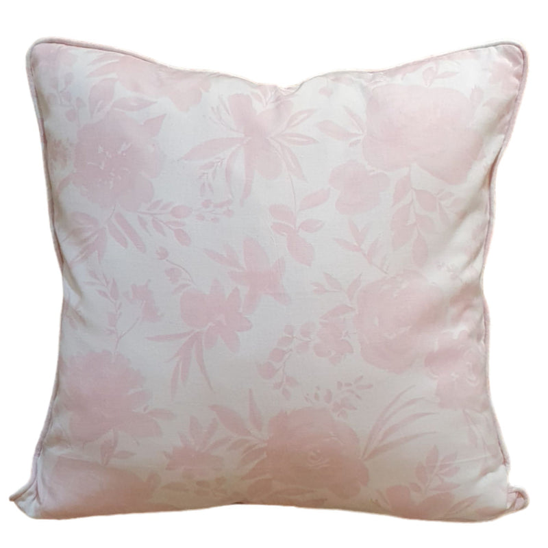 Floral Whisper Pink Cushion Cover