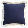 Nautical Elegance Ruffle Cushion Cover | 60cm x 60cm