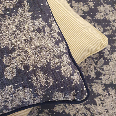 Vintage Charm Kantha Bedspread | 220cm x 270cm