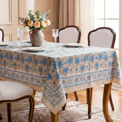 Sanganer Sand Tablecloth | 150cm x 220cm