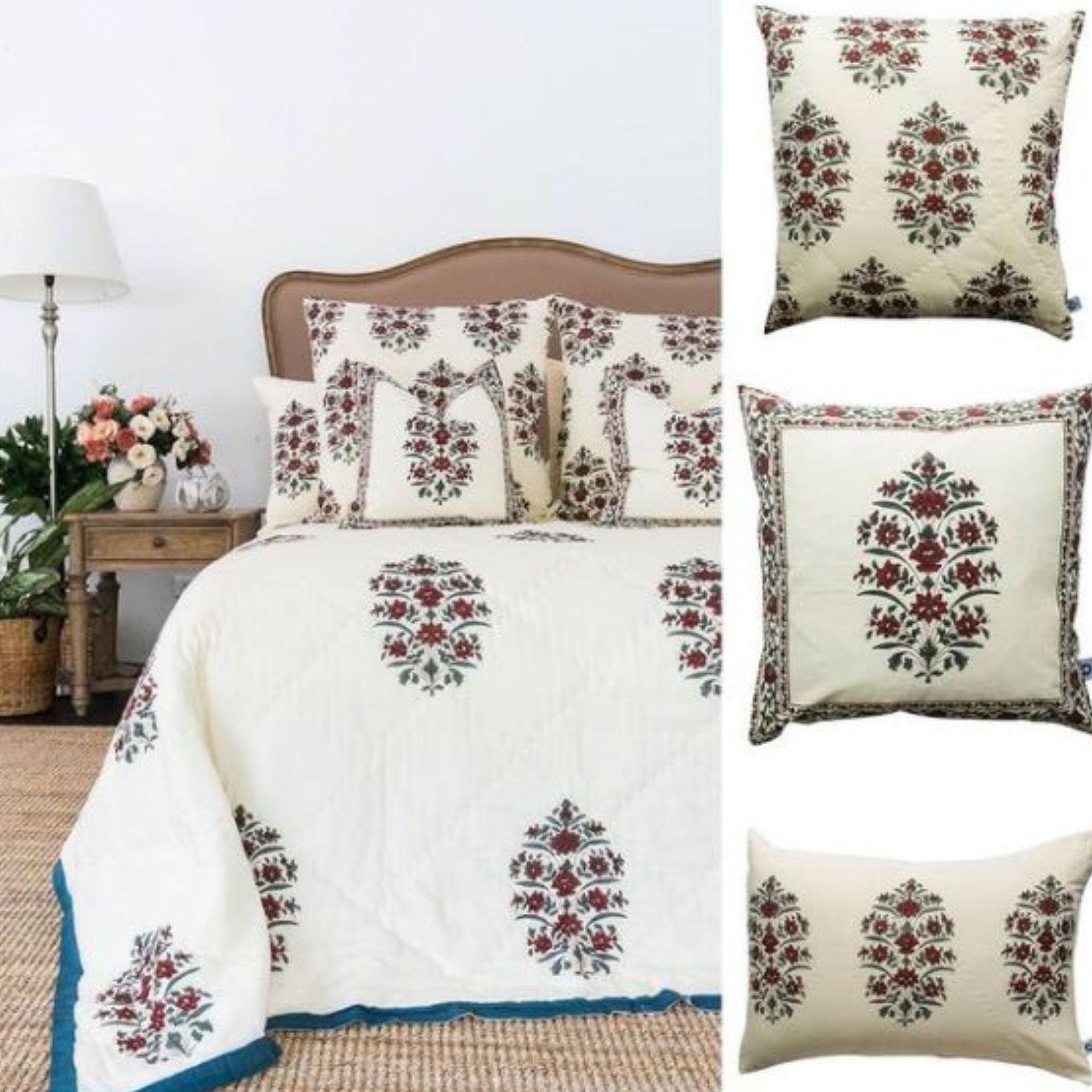 Gulbahar Quilted Euro Sham