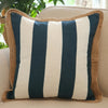 Navy Stripe Decorative Cushion Cover | 50cm x 50cm