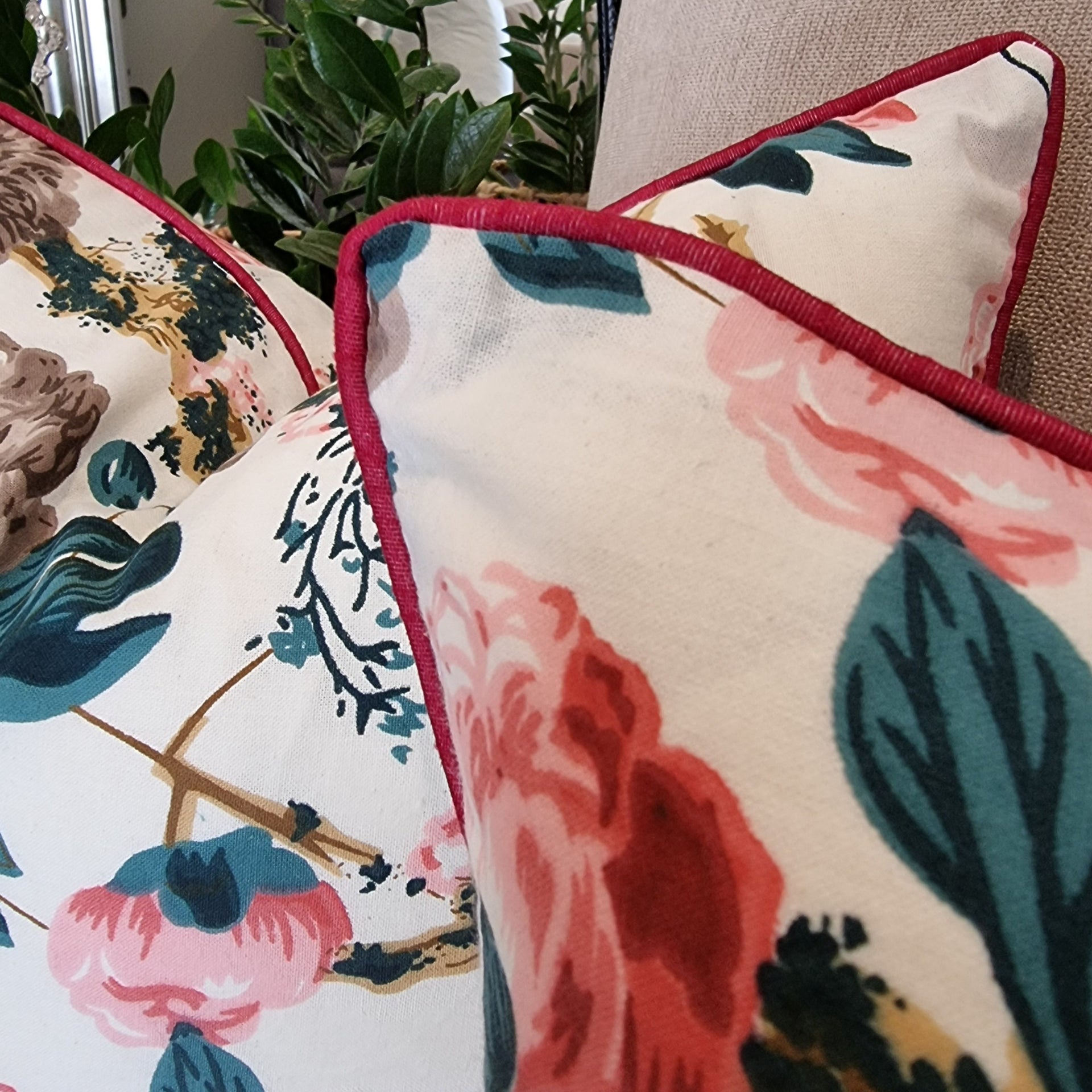 Malabar Garden Decorative Cushion | 40cm x 40cm